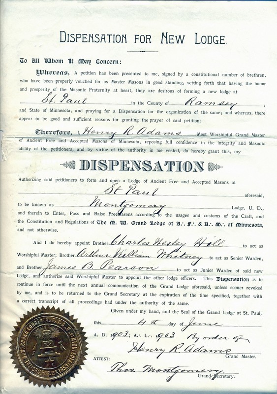 Dispensation